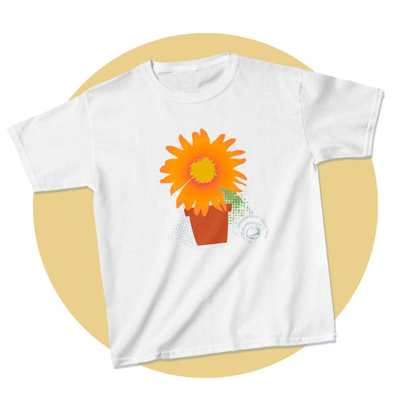 Garden Daisy Graphic T-Shirt - GardenPress® Collection - Kid's Tee