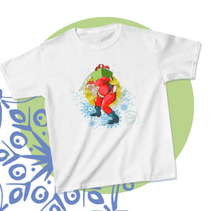 Dancing Santa Graphic T-Shirt - MoonSong® Collection - Kid's Tee