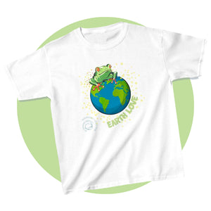 Frog Earth Day Graphic T-Shirt - MoonSong® Collection - Kids' Tee