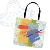 Abstract Art Graphic Tote Bag - Brush&Pen® Collection