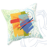 Abstract Art Graphic Throw Pillow - Brush&Pen® Collection