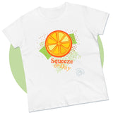 Squeeze the Day Graphic T-Shirt - I Be Vegan® Collection - Women's Tee