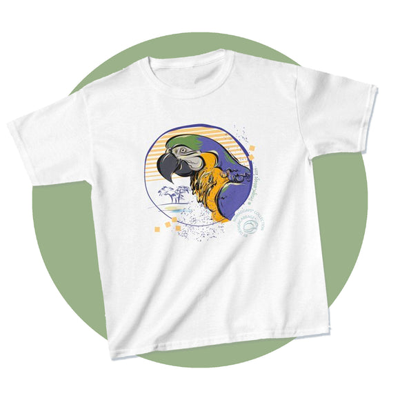Parrot Graphic T-Shirt - NomadDays® Collection - Kid's Tee
