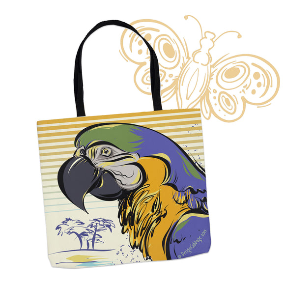 Parrot Graphic Tote Bag - NomadDays® Collection