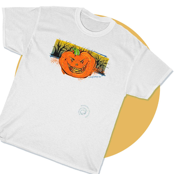 Halloween Pumpkin Graphic T-Shirt - MoonSong® Collection - Unisex-Fit Tee