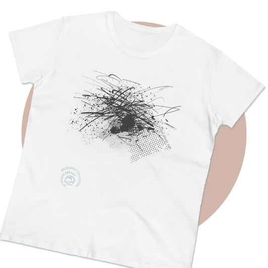 Abstract Graphic T-Shirt - Brush&Pen® Collection - Women's Tee