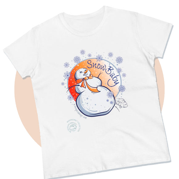 Snow Baby Graphic T-Shirt - MoonSong® Collection - Women's Tee
