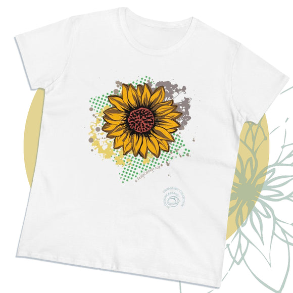 Sunflower Garden Graphic T-Shirt - VintageInk® Collection - Women's Tee