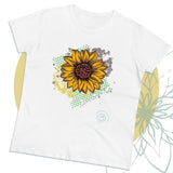 Sunflower Garden Graphic T-Shirt - VintageInk® Collection - Women's Tee
