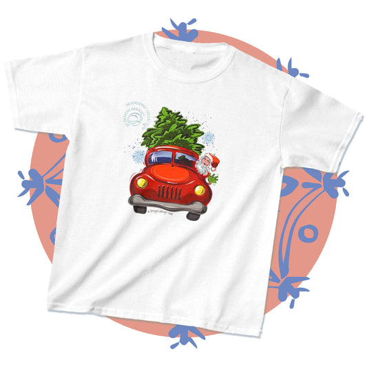 Santa Truck Graphic T-Shirt - MoonSong® Collection - Kid's Tee