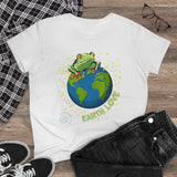 Frog Earth Day Graphic T-Shirt - MoonSong® Collection - Women's Tee