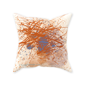 Abstract Graphic Throw Pillow - Brush&Pen® Collection