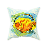 Tropical Fish Graphic Pillow - ScubaCrew® Collection